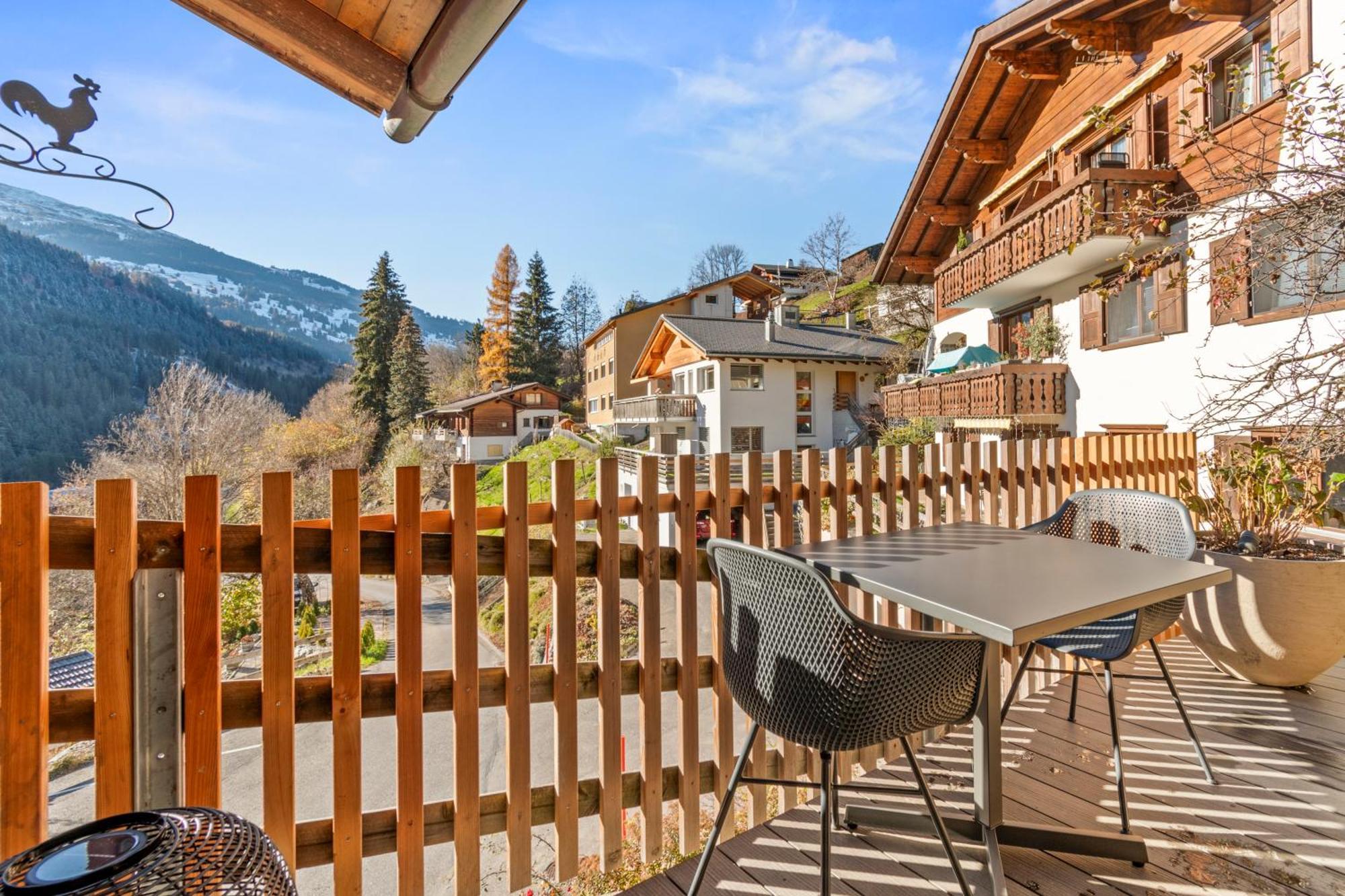 Gemuetliches Chalet Mit Privater Sauna Und Schoener Aussicht Küblis Exteriér fotografie