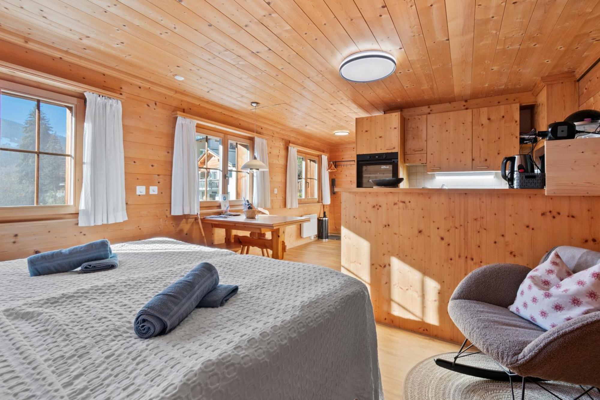Gemuetliches Chalet Mit Privater Sauna Und Schoener Aussicht Küblis Exteriér fotografie
