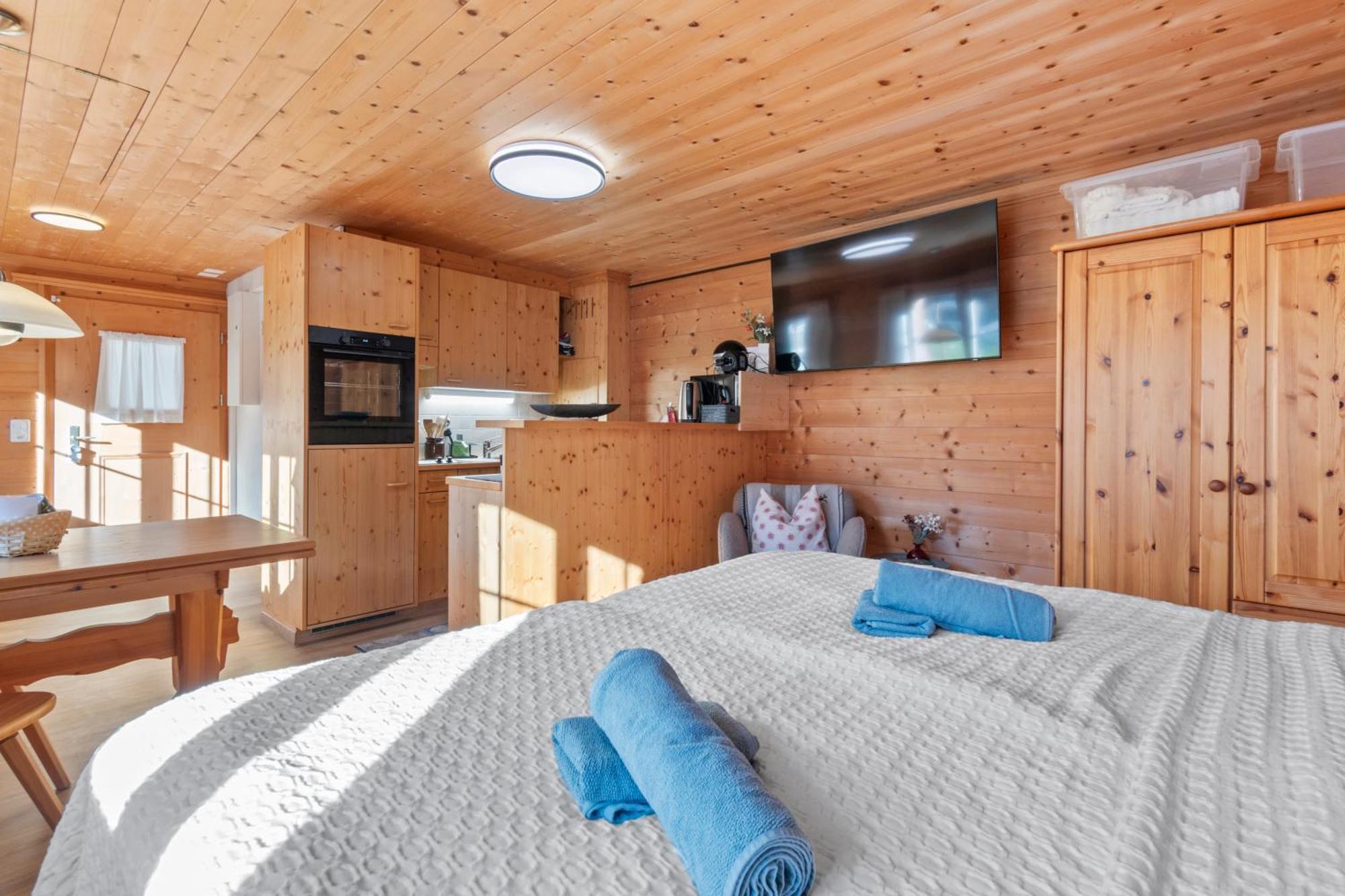 Gemuetliches Chalet Mit Privater Sauna Und Schoener Aussicht Küblis Exteriér fotografie