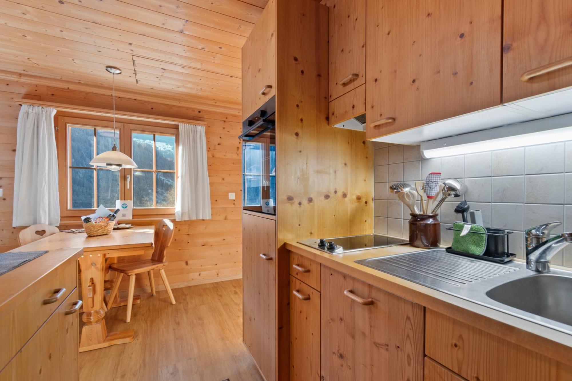 Gemuetliches Chalet Mit Privater Sauna Und Schoener Aussicht Küblis Exteriér fotografie