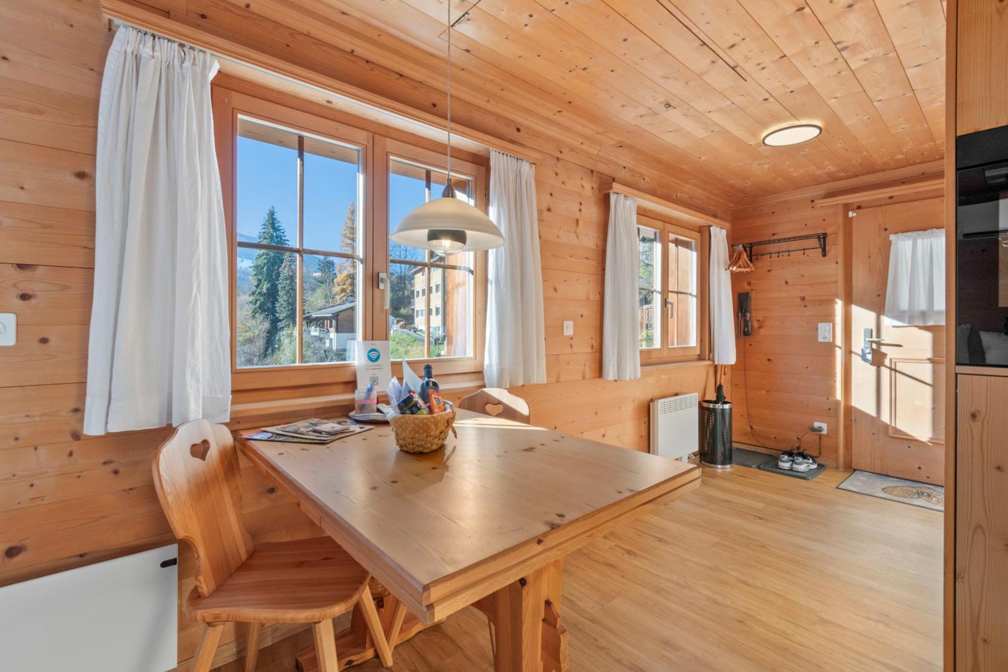 Gemuetliches Chalet Mit Privater Sauna Und Schoener Aussicht Küblis Exteriér fotografie